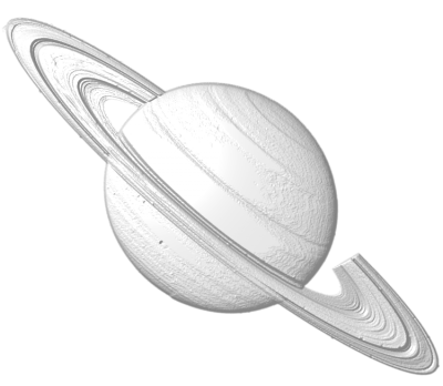 White Saturn Hd Transparent PNG Images