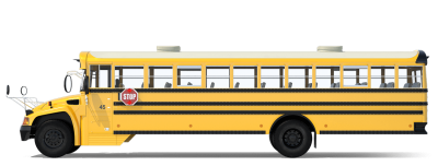 Side View School Bus Transparent Free PNG Images