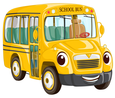 Toy Car School Bus Transparent Background PNG Images