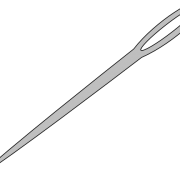 Metal sewing needle png transparent images