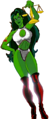 She Hulk Marvel Png PNG Images