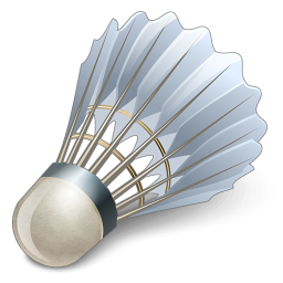 Grey Shuttlecock Png PNG Images