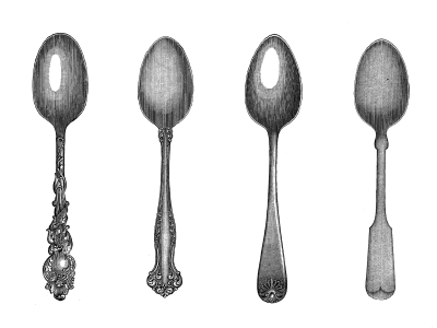 Dishes, Food, Fork, Knife, Knives, Silverware, Spoon Png PNG Images