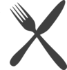Gray Silverware Icon PNG Images