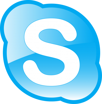 Skype Symbol Cut Out Png PNG Images