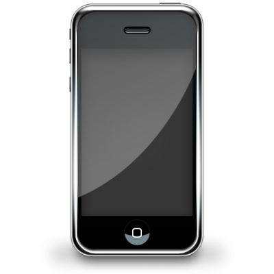 Black Smartphone HD PNG Images