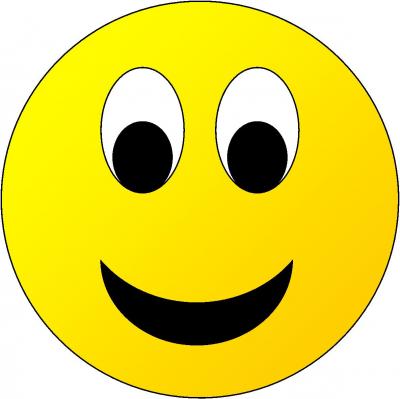 clipart of a smiley face