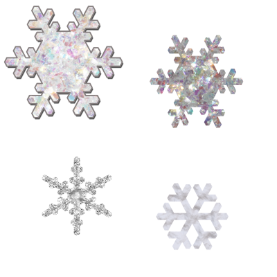 Snowflake Png Transparent With Bright Digital Background icon PNG Images