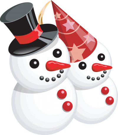Happy Couple Snowman Transparent Png Hd Download, Hat, Plush PNG Images