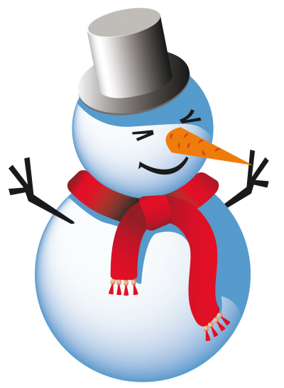 Squinted Snowman Png Clipart images, Happy PNG Images