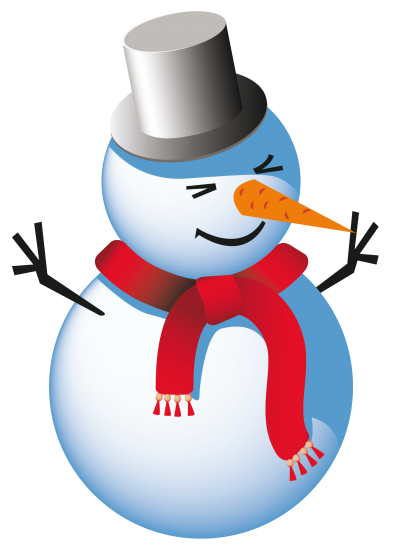 Squinted Snowman Png Clipart Images, Happy PNG Images