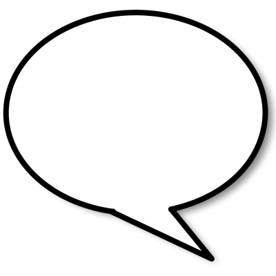 speech bubble transparent png