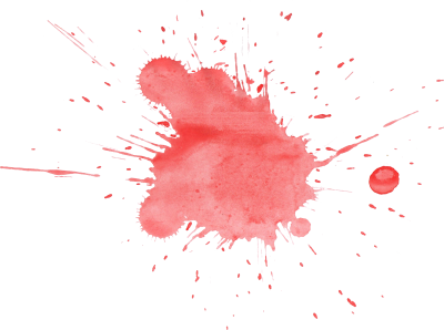 Splatter high quality 21 red watercolor ( ) png