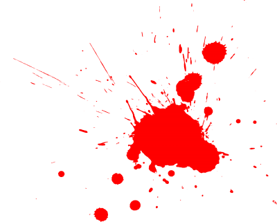 Splatter transparent 15 red paint splatters ( ) png