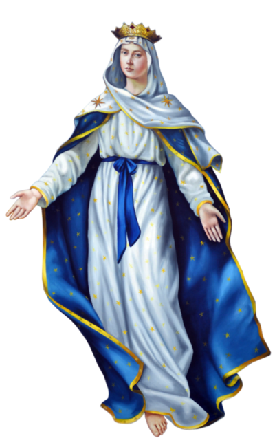 400x582 Descargar St Mary Gratis Png Imagen Transparente Y Clipart - Virgen  María Clipart