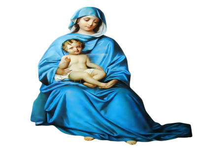St Mary And Baby Photo PNG Images