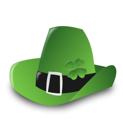 Clipart St Patricks Day, Green Hat Transparent Icon PNG Images