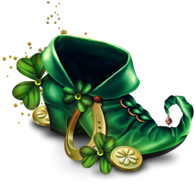 Download Green St Patricks Day Shoes Png PNG Images