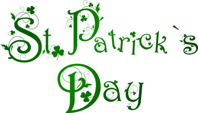 Green St Patricks Day Logo Png PNG Images