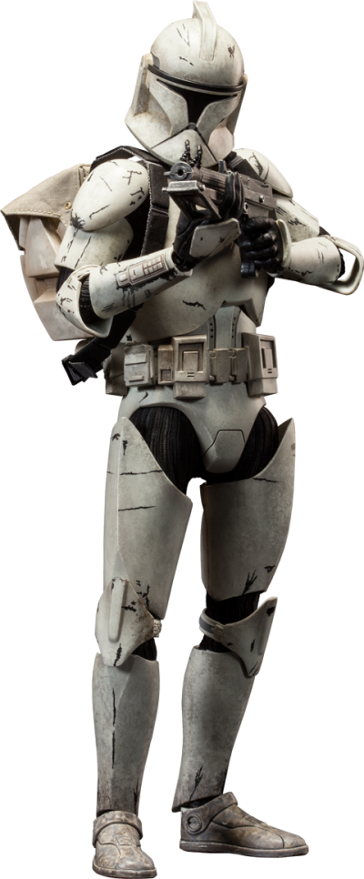 Star Wars Clone Trooper Deluxeveteran Sixth Scale Figure Transparent PNG Images