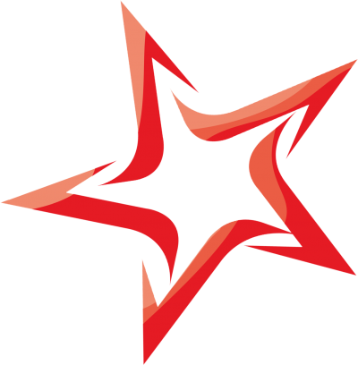  Shaped Red Star Photo PNG Images