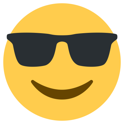 Sunglasses Emoji Transparent PNG Images