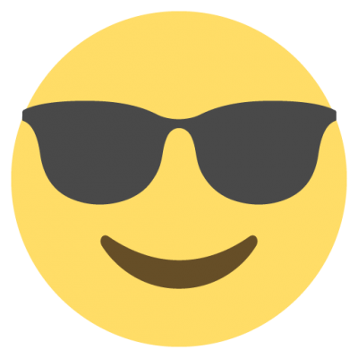 Happy Sunglasses Emoji Clipart Hd PNG Images