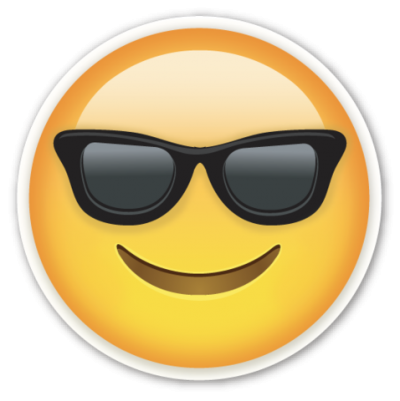 Sunglasses Emoji Background PNG Images