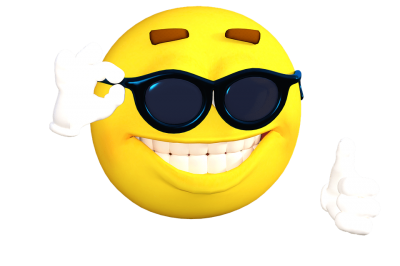 Crazy Sunglasses Emoji Transparent PNG Images