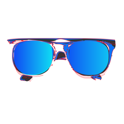 Clip Art Sunglasses Blue image PNG Images