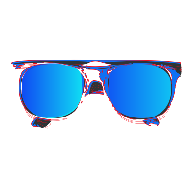 Clip Art Sunglasses Blue Image PNG Images