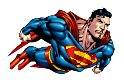 Cartoon Fyling Superman Image Png Transparent PNG Images