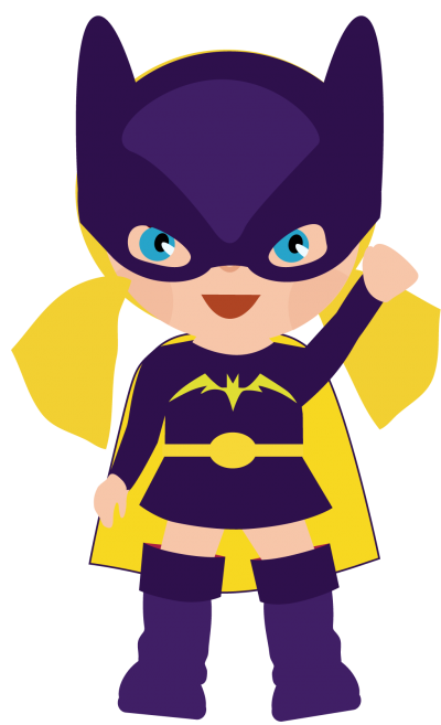 Girl Child Superhero Png Transparent PNG Images