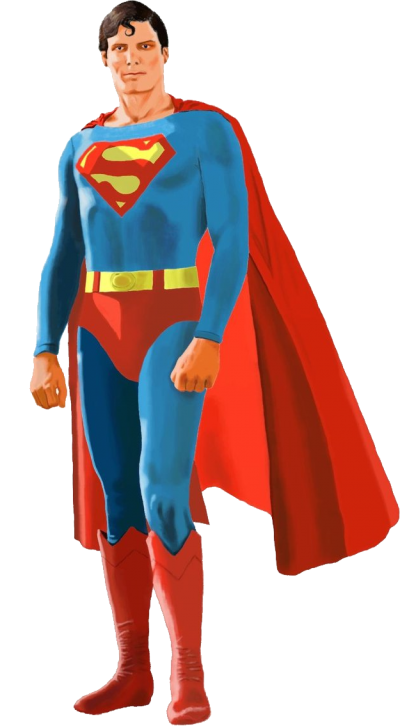 Superman Stance Clipart Transparent Png PNG Images