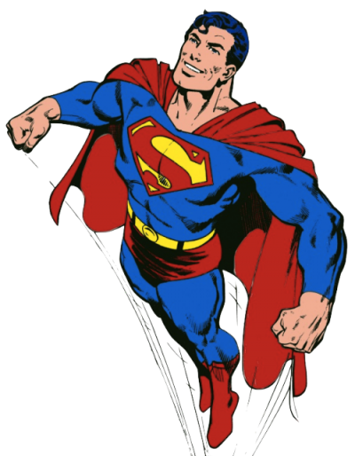 Soaring Superman Clipart Transparent Download PNG Images