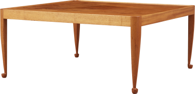 Elegant Four Legged Wooden Table Models Transparent Png PNG Images