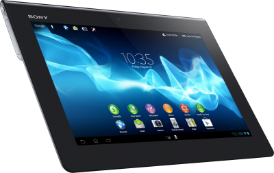 Menu Screen Sony Tablet Transparent Background PNG Images