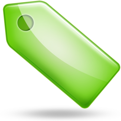 Green Tag Clipart Hd Transparent PNG Images