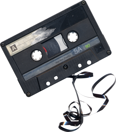 Old Tape Cassette Transparent Png PNG Images