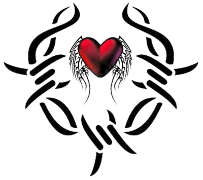 Heart Tattoos Png Transparent PNG Images