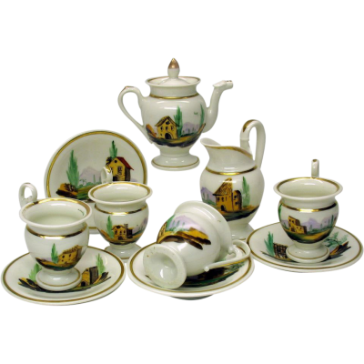 Tea Set Background PNG Images