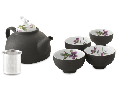 Dark Tea Set Clipart Photos PNG Images