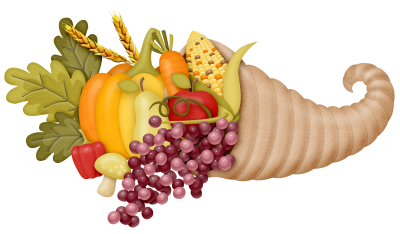 Fruit, Leaf, Thanksgiving Cornucopia Pictures PNG Images