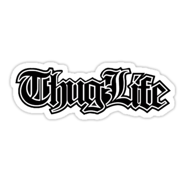 Thug Life Meme Transparent Picture PNG Images