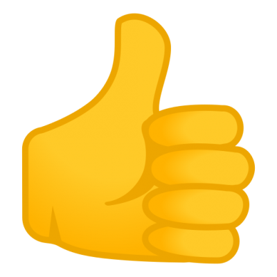 Cartoon Character Orange Thumbs Up Sign Free Transparent PNG Images