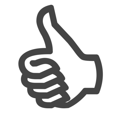 Gray Thumbs Up Button Transparent Hd PNG Images