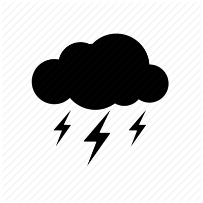 Black Içon Thunderstorm Png Transparent Images PNG Images