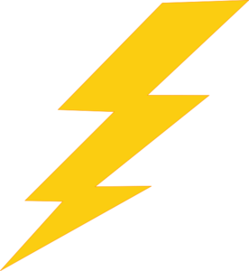 Thunder Bolt Plain Clip Art At Pictures PNG Images