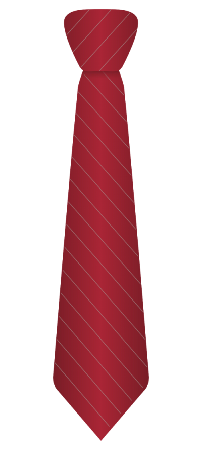 Red Stripes Tie Transparent Background PNG Images