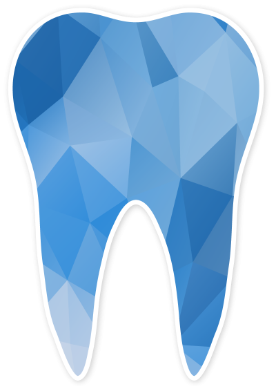 Blue Patterned Tooth Sticker Background Transparent Png PNG Images